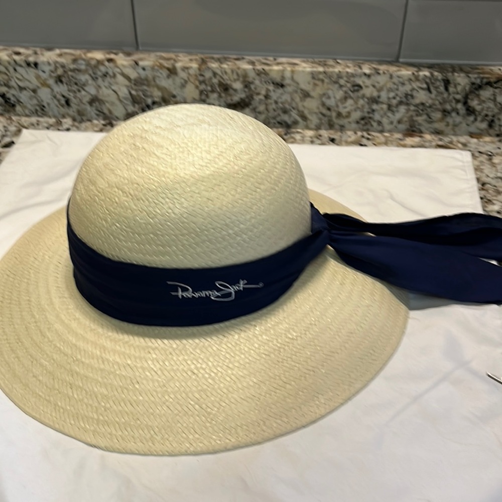 Womens wide brim Panama Jack Sun Hat - Picture 1 of 4